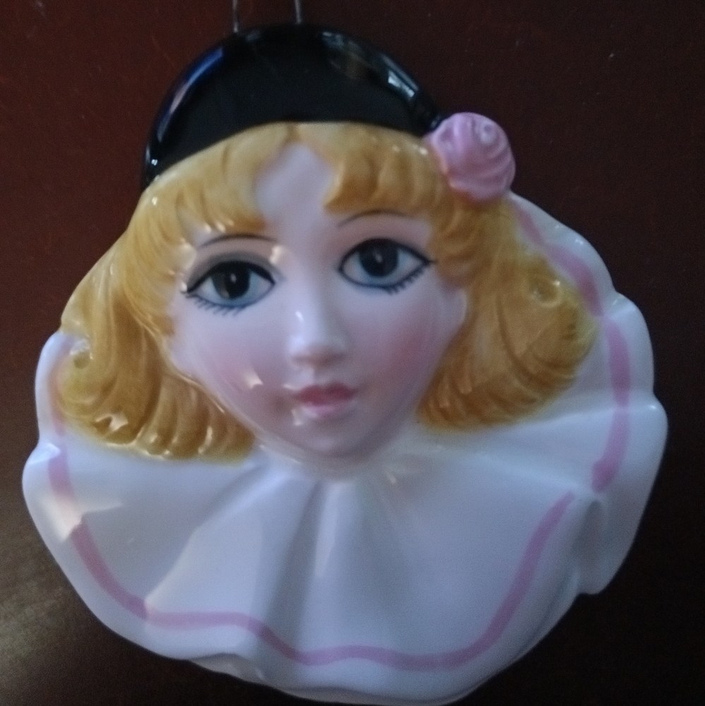 Schmid Pierrot Love Michel Oks Ornament